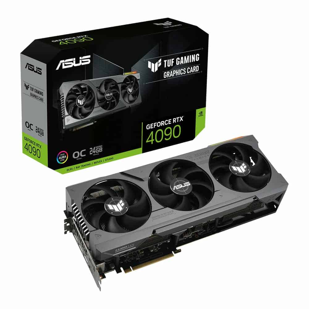 (image for) ASUS NVIDIA GeForce RTX 4090 24GB TUF Gaming OC Ada Lovelace Graphics Card